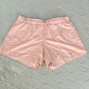 Nike Women's Light Pink Athletic Shorts